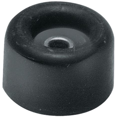 Türpuffer D.30mm H.34mm Gum.schwarz Dübelmontage