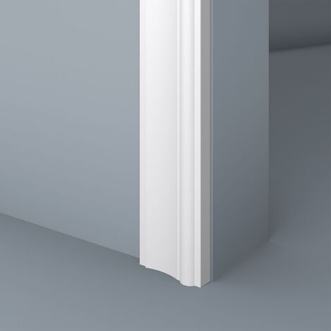 Türrahmungen WL6-2200 WALLSTYL 22 x 75 x 2200 mm Wandleiste Polystyrol Weiß NMC