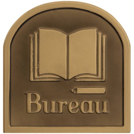 Türschild aus Metall Mattia 17x16cm  - Büro