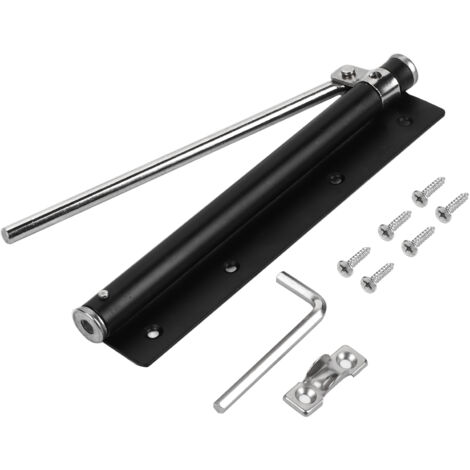 Türschließer aus Aluminium, einstellbare Kraft, automatischer, federbelasteter Türscharnierpuffer, feuerfest für das Homeoffice