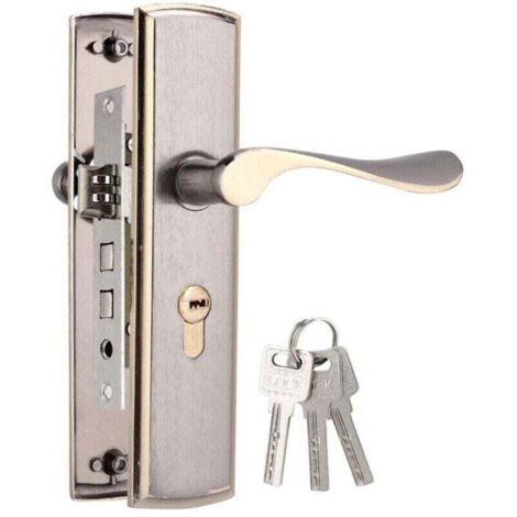 Türschloss, Türgriffe aus Aluminium, Innentürschlösser, Sicherheitssysteme für Schlafzimmer, Wohnzimmer, Küche usw.