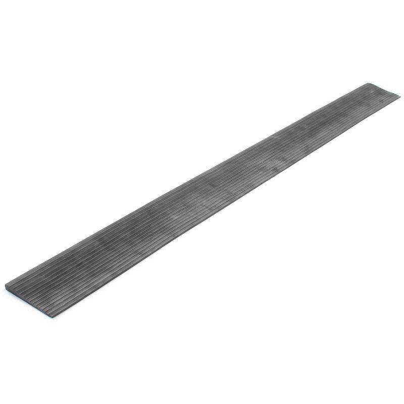 

Wiltec - Rampa de goma para umbrales 10 mm x 1000 mm negra con lámina adhesiva rampa para silla de ruedas