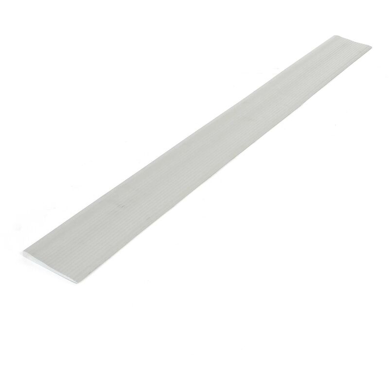 

Rampa de goma para umbrales 12 mm x 1000 mm gris con lámina adhesiva rampa para silla de ruedas