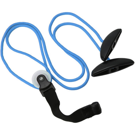Türseilzug mit Seil für die Schulterrehabilitation - Blauer Heimtrainer