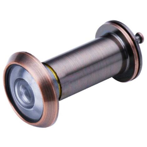 Türspion, 200° Weitwinkelobjektiv, Türstärke 40 – 65 mm (altrot)