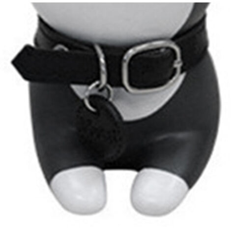 Türstopper-Aufkleber aus PVC mit Cartoon-Motiv, Keilform, Anti-Rückprall-Motiv, grauer Hund, dekorativ, Türschutz für Zuhause und Büro, Kindersicherung
