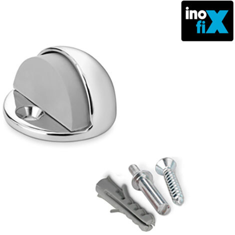 Türstopper aus Metall, verchromte Schraube INOFIX, Blister