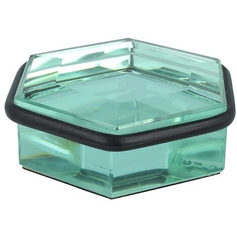 Türstopper Bodentürstopper Schwarzes Gummi Glastürstopper Glas ø 115mm