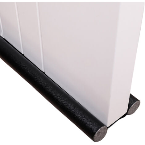 [Türstopper] Doppelseitiger Türdichtungsring mit Wärmedämmung, schwarzem Lederriemen mit Perlen, 96 cm (37,79 Zoll)