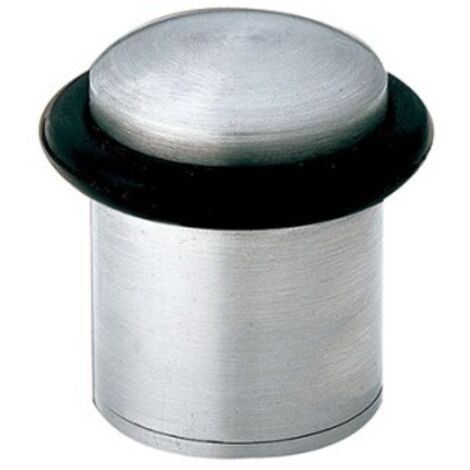 Türstopper echt Edelstahl Türpuffer Bodentürstopper Stopper gebürstet ø30mm
