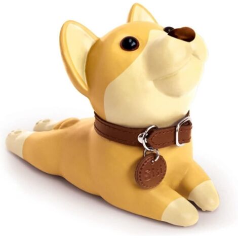 Türstopper, süßer Hundetürstopper, Türkeil für Haustierhunde, Hundetürstopper für den Boden, für den Innenbereich, dekorativer Türstopper in Tierform