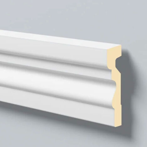 Türumrandung NMC MA11 DOMOSTYL Noel Marquet Fassadenstuck Fensterumrandung Fassadenprofil Modernes Design weiß 2 m