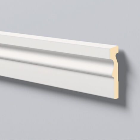 Türumrandung NMC MA12 DOMOSTYL Noel Marquet Fassadenstuck Fensterumrandung Fassadenprofil Modernes Design weiß 2 m
