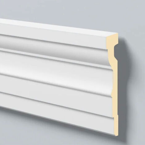 Türumrandung NMC MA15 DOMOSTYL Noel Marquet Fassadenstuck Fensterumrandung Fassadenprofil Modernes Design weiß 2 m