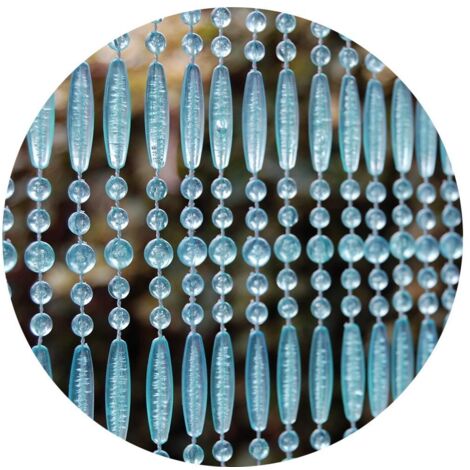 Türvorhang "Fréjus 3" 90 x 210 cm hellblau
