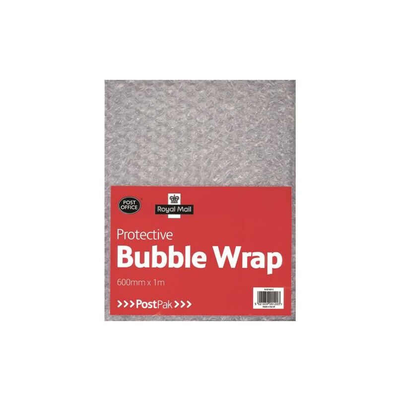 Postpak Bbl Wrap Flat 600mmx1m 6Pk - UB20120