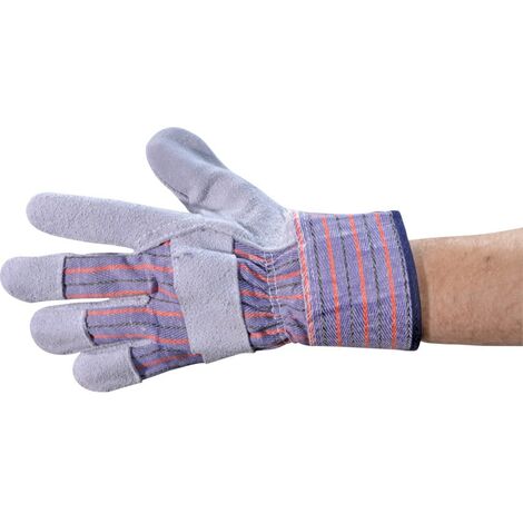 CAT II Mechanical Handling Gloves, Blue & Grey