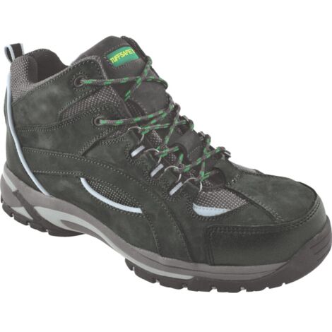 Tuffsafe Men's Black Hiker Safety Boots Size - 10