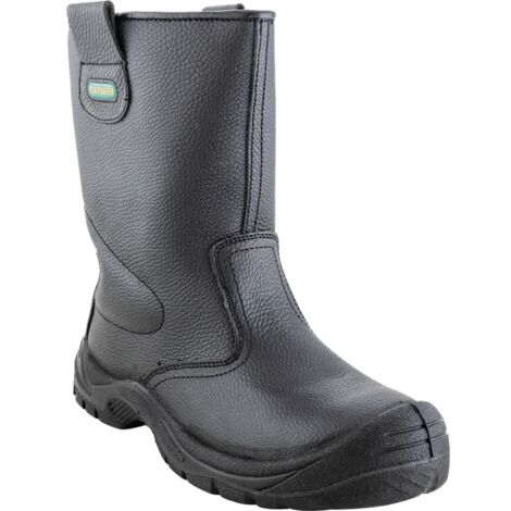 Tuffsafe Rigger Boot S3 Lined W/Resist Black RAT07 SZ.11