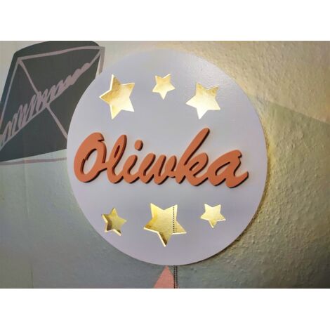 Tulajka-Nachtlampe mit Sternennamen