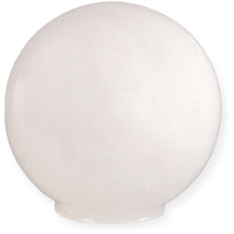 Tulipa de cristal bola opal de 18cm boca de 6.5cm
