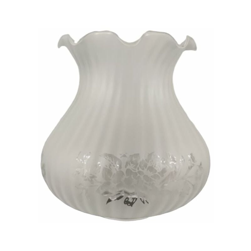 

Tulipa de cristal CRISTINA mate 14x13cm boca 5cm LTDE 92-X