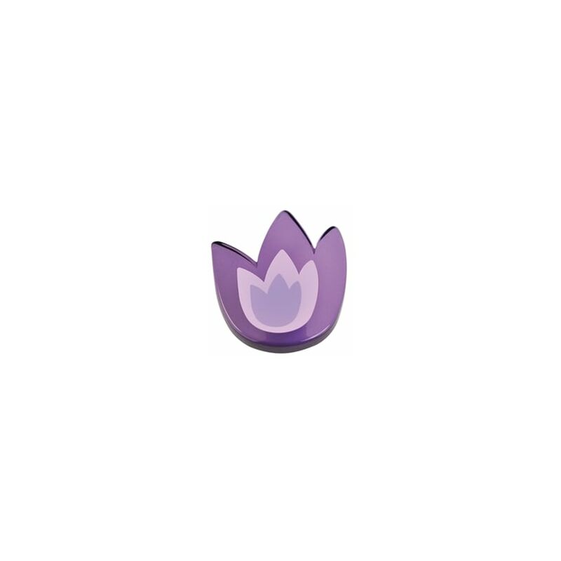 

Tulipan Metacrilato Morado Con Serigrafia