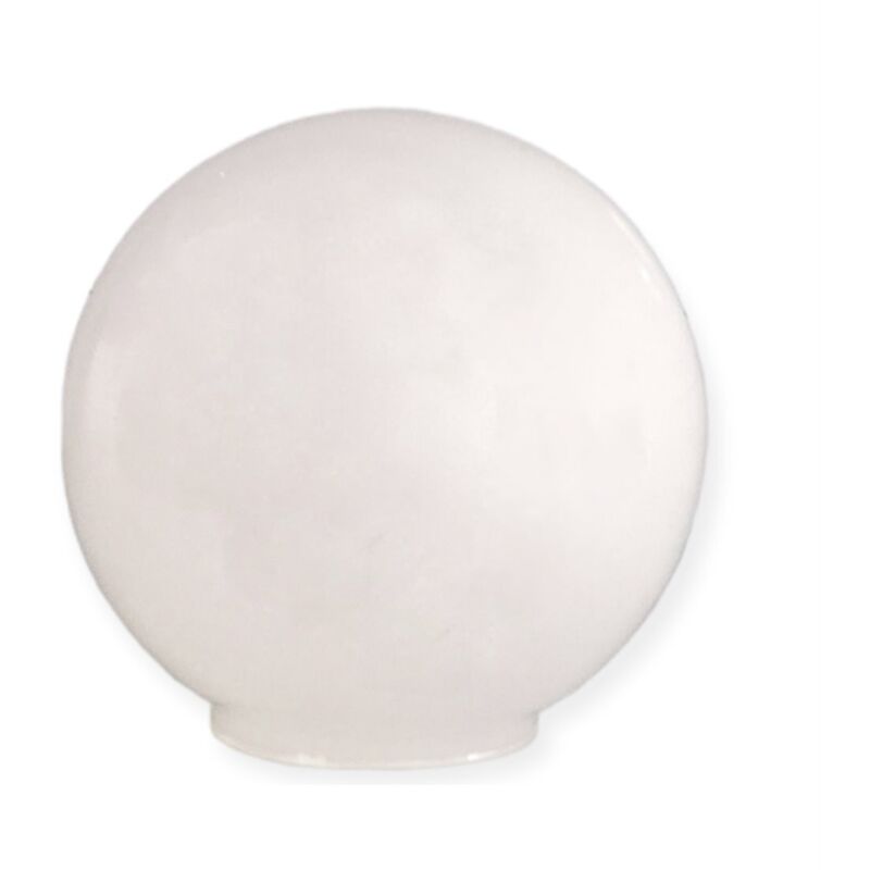 Ltde - Tulipe en Verre Opale de 11cm de Diamètre avec Ouverture de 5cm