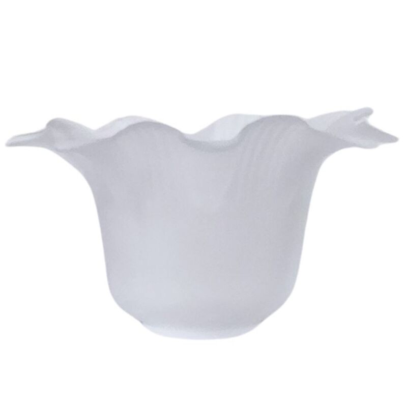 Tulipe en verre Sonia 16x9.5cm ouverture 5cm