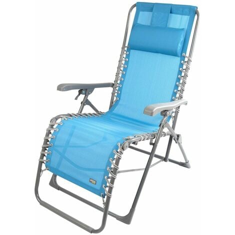 Cojin Tumbona Extra Largo Azul Comfort Seat