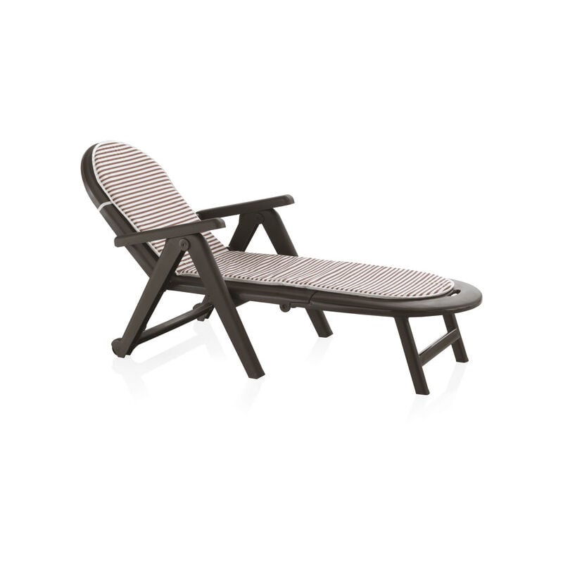 

Shaf - Tumbona Caimán Wengue con cojín