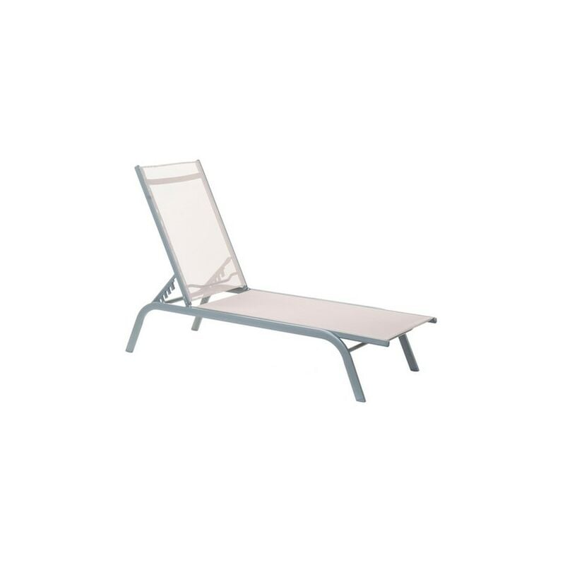 

Tumbona DKD Home Decor reclinable PVC Aluminio (191 x 58 x 98 cm)