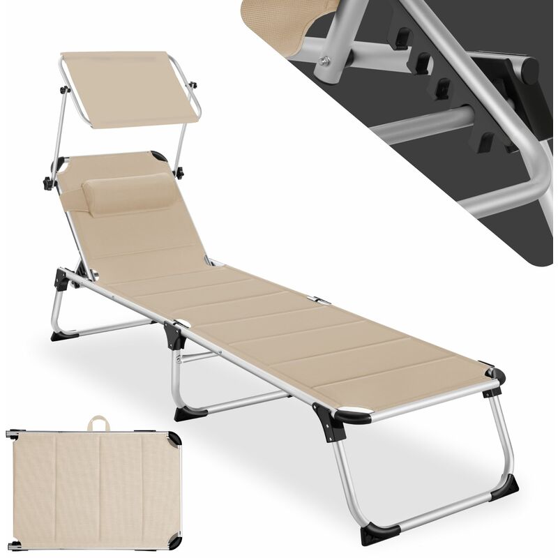 

Tectake - Tumbona Lorella - beige