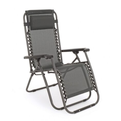 Tumbona Martin gris para exterior
