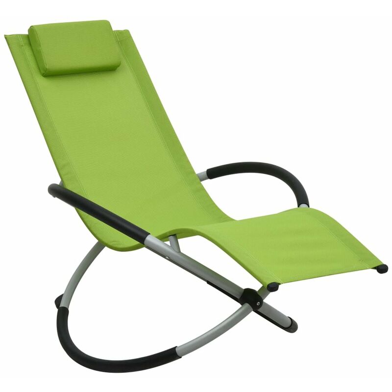 

Tumbona para ninos acero verde