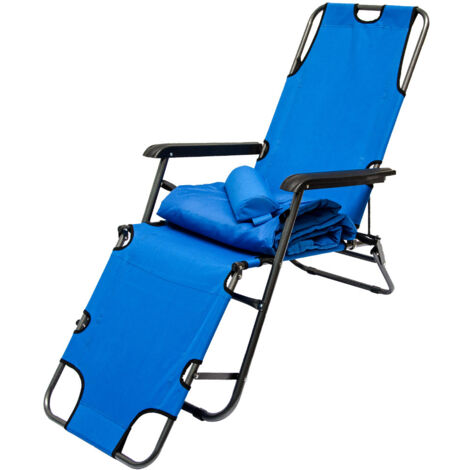 tumbona para camping plegable