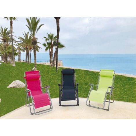 TUMBONA RELAX NEGRO - 64X69X79