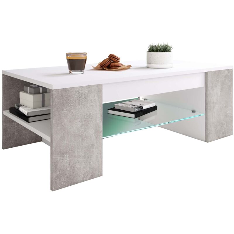 Ebuy24 Sofatisch Couchtisch Schublade Tunas