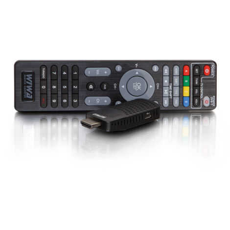 Tuner numérique TDT HD dvb-t/t2 wiwa h.265 mini