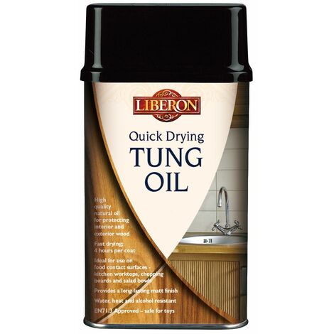 Tung Oil Quick Dry 250ml LIBTOQD250