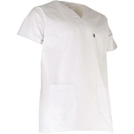 Tunique médicale blanche LMA BISTOURI Blanc 3XL