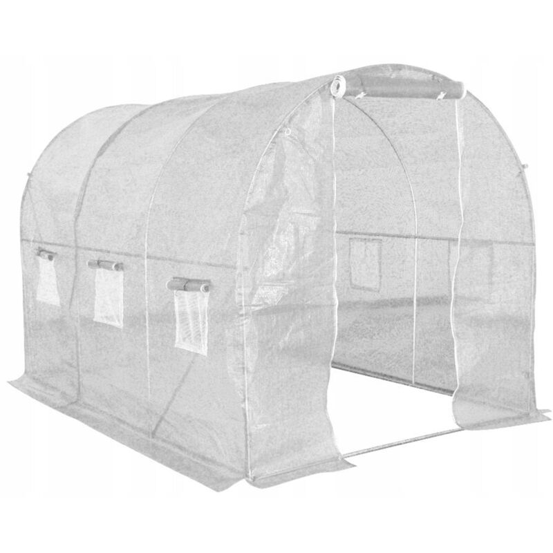 Tunnel de jardin en film 300 x 200 x 200 cm, avec film transparent UV-12