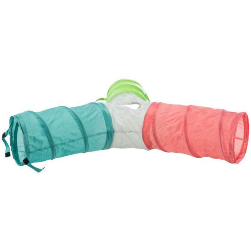 Tunnel de jeu 4 entré pour lapins 3 × ø 18 × 47 cm Trixie
