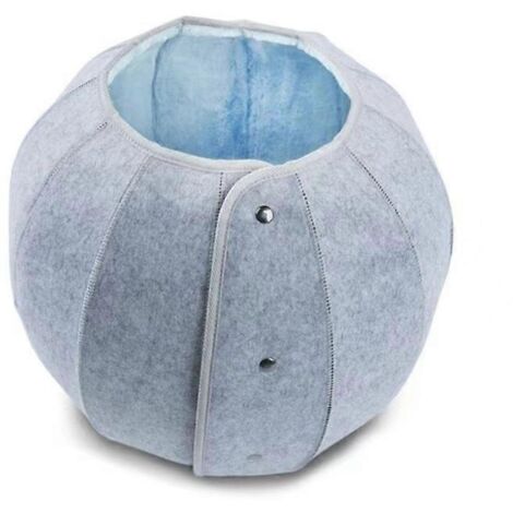 Tunnel pour chat en feutre, lit tube jouet cadeau pour chaton, lapin, furet, petit et moyen format