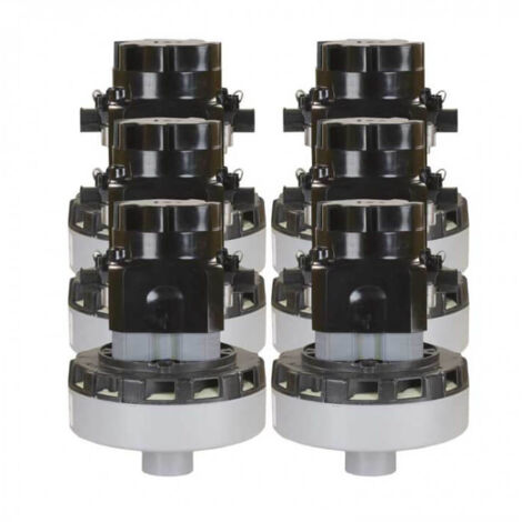 Turbine d'aspiration 1 étage Universel avec tuyère verticale, 6 pièces