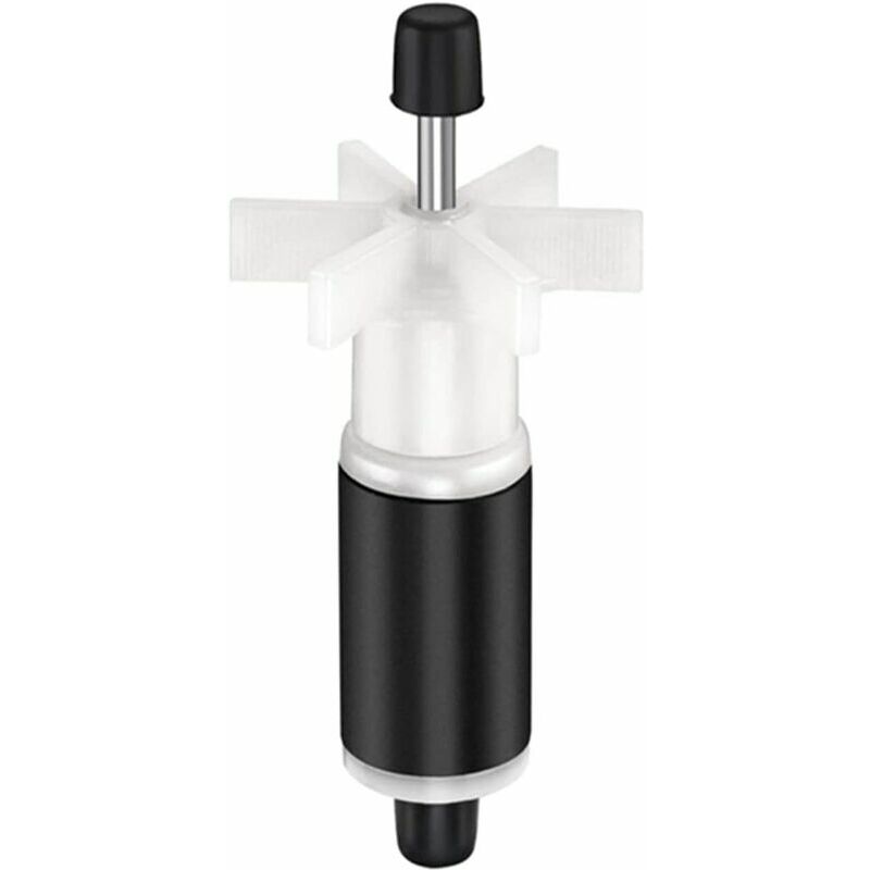 Turbine de rechange pour pompe à eau, rotor de rechange pour filtre de réservoir d'aquarium pour pompe de bassin - Noir