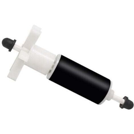 Turbine de remplacement de pompe à eau, turbine de filtre de rotor de remplacement de filtre d'aquarium pour pompe d'étang - Noir