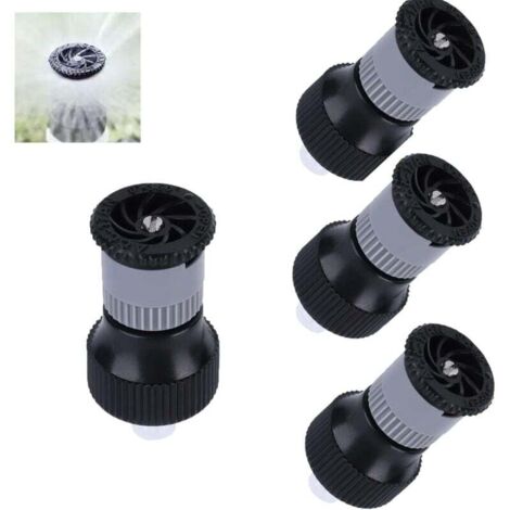 Turbine d'irrigation 1/2 pouce, tête d'arrosage à filetage interne DN15, buse d'irrigation de jardin réglable, prix de la tête d'arrosage automatique submersible