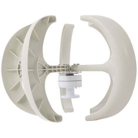 Turbine éolienne 600 W 24 V Lantern vertical Turbine éolienne + contrleur en fibre de nylon blanc