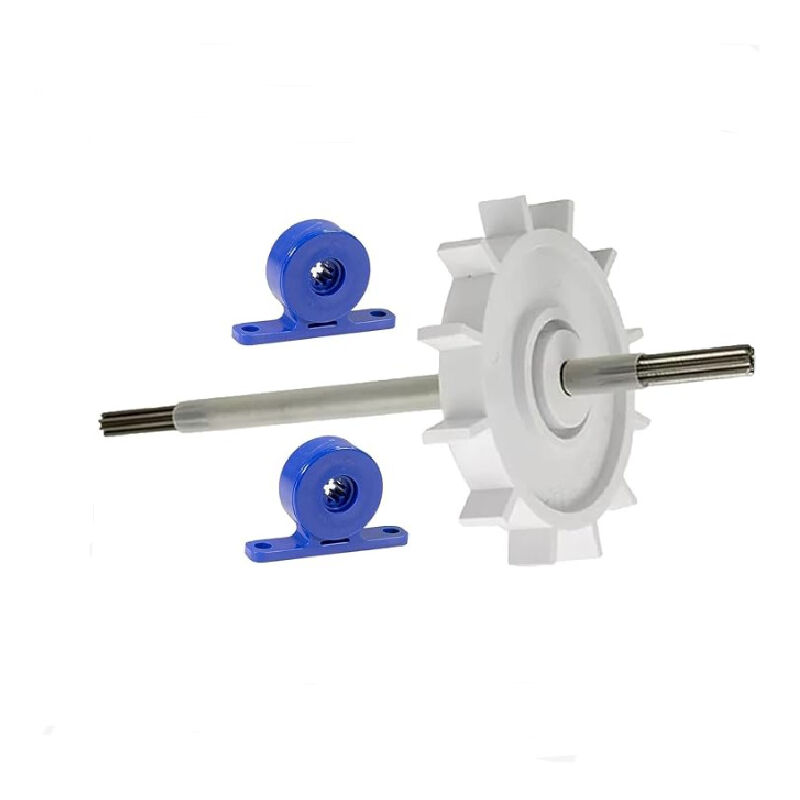 Turbine sur axe dentelé Adaptable Haute Qualité pour Polaris 280 180. Poulie d'entrainement sur Arbre Moteur. Axe de Transmission C86